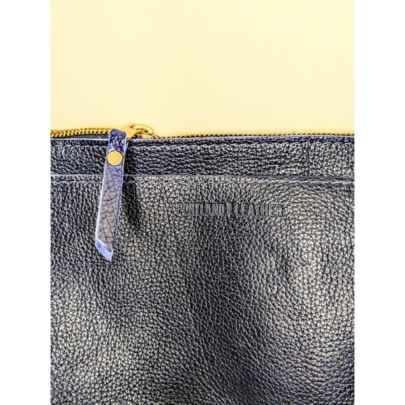 Portland Leather Goods Poppy Purse Cobalt - Picture 4 of 11